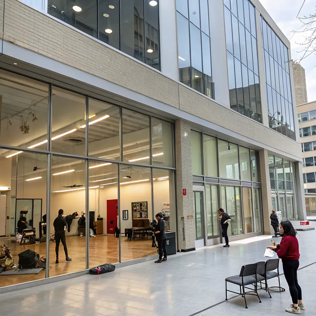 Modern acting school facility